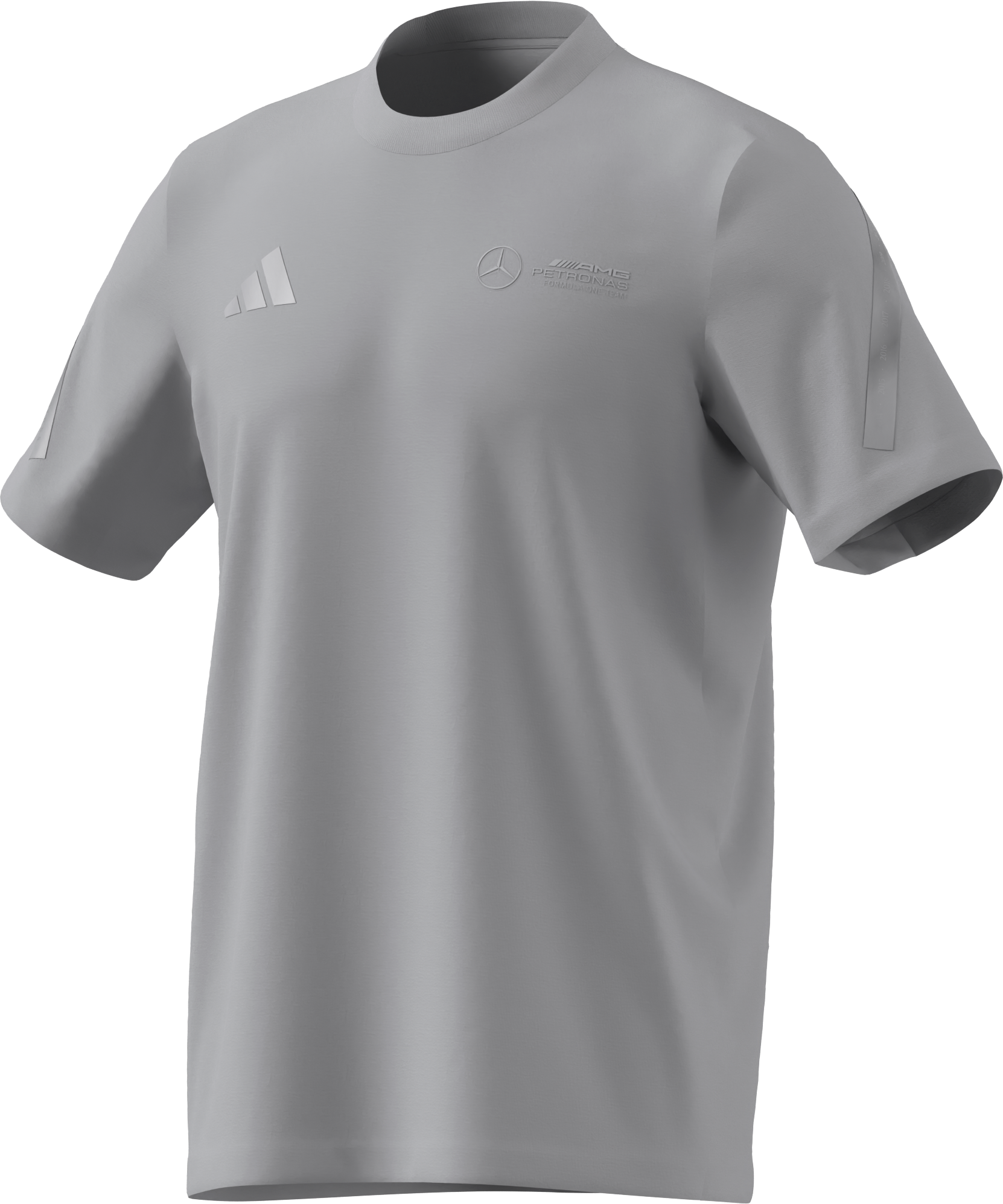 T-Shirt Herren, Mercedes-AMG F1, Special Edition Silverstone 2025 - grau, S