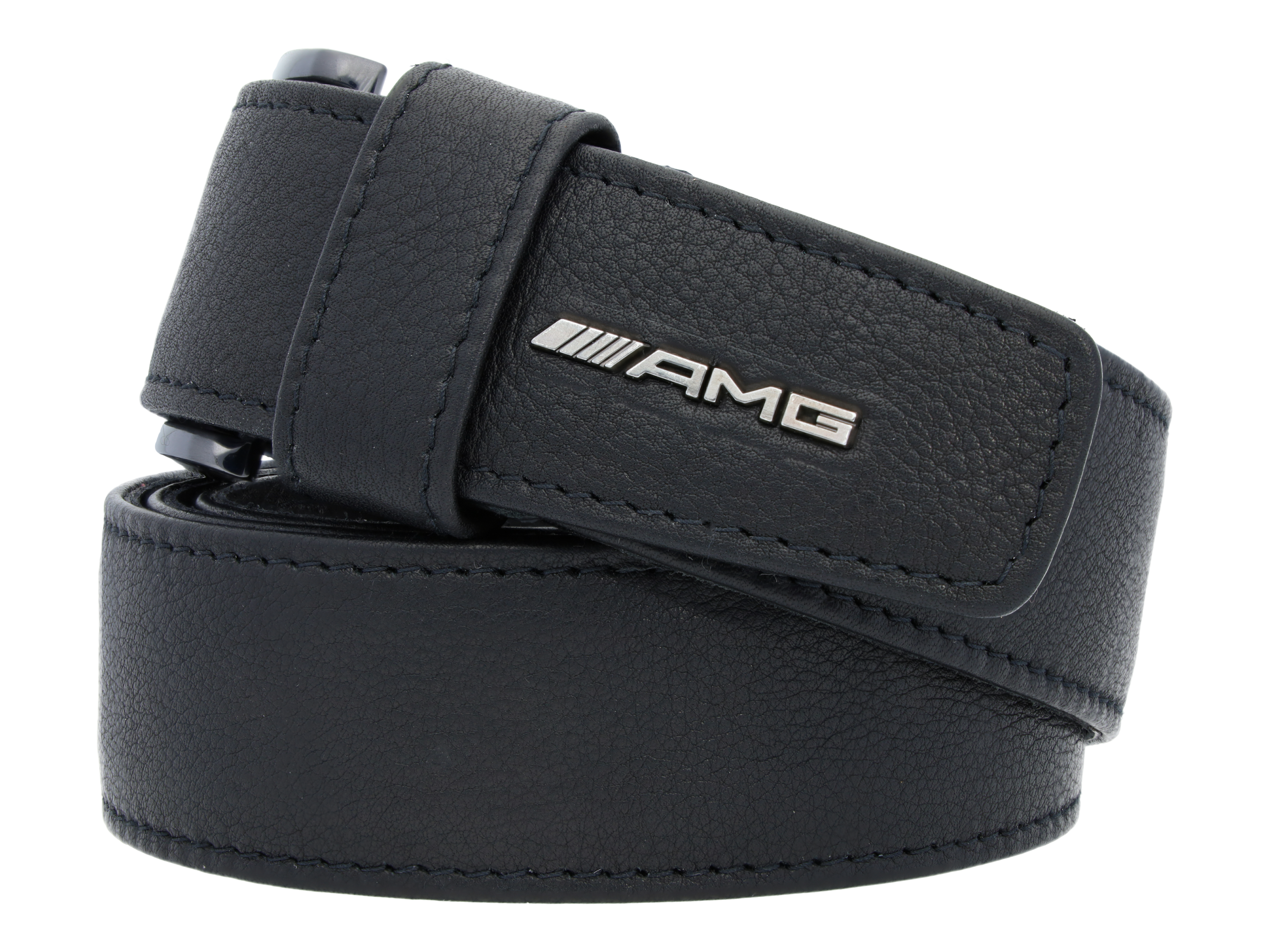 AMG Gürtel - schwarz, Rindleder AMG Gürtel - schwarz, Rindleder