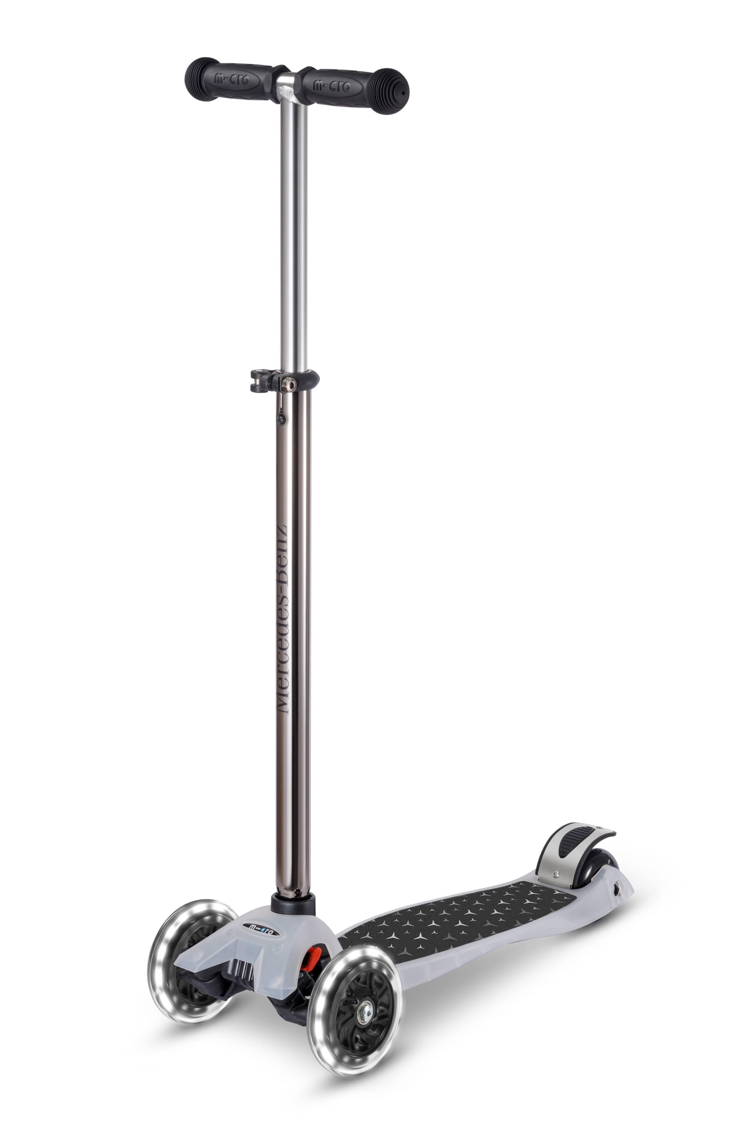 Tretroller Kinder, Maxi deluxe Flux  - neochrome black, Aluminium / Kunststoff, Micro Mobility