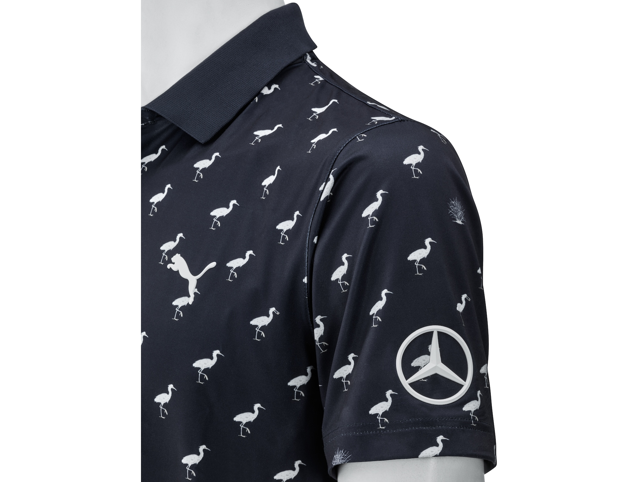 Golf-Poloshirt Herren - navy, XXL