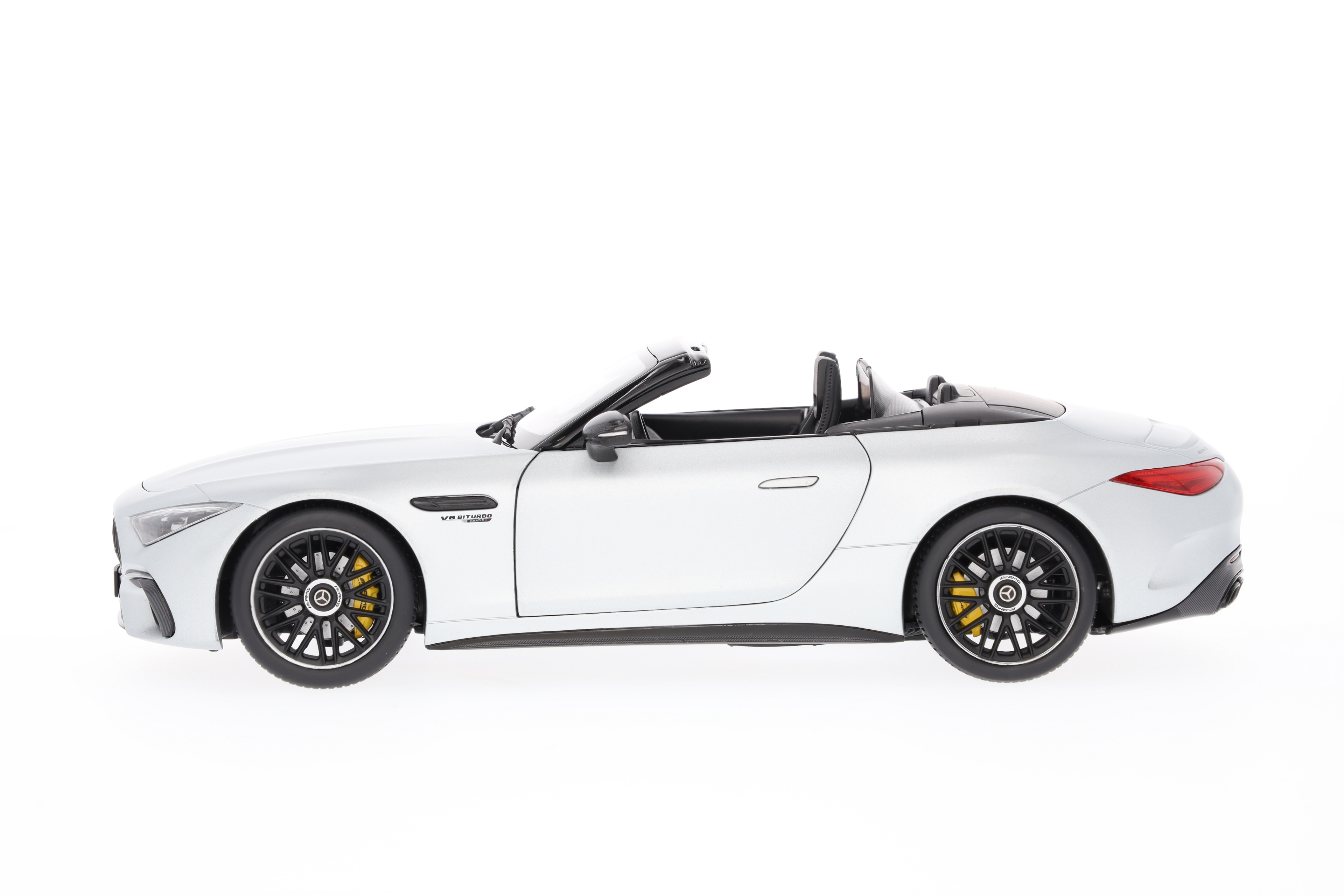Mercedes-AMG SL 63, Roadster, R232 - MANUFAKTUR hightechsilber magno, iScale, 1:18 Mercedes-AMG SL 63, Roadster, R232 - MANUFAKTUR hightechsilber magno, iScale, 1:18