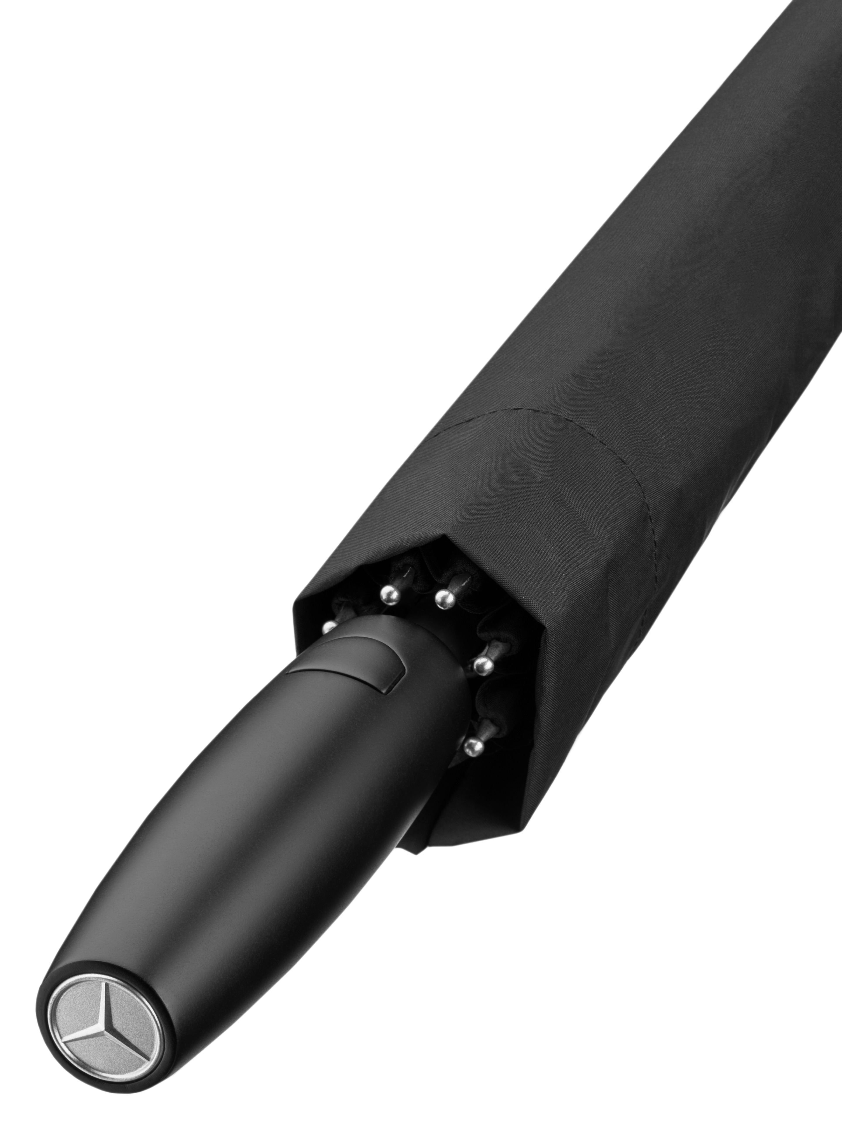 Gästeschirm - schwarz, Aluminium / Polyester Gästeschirm - schwarz, Aluminium / Polyester