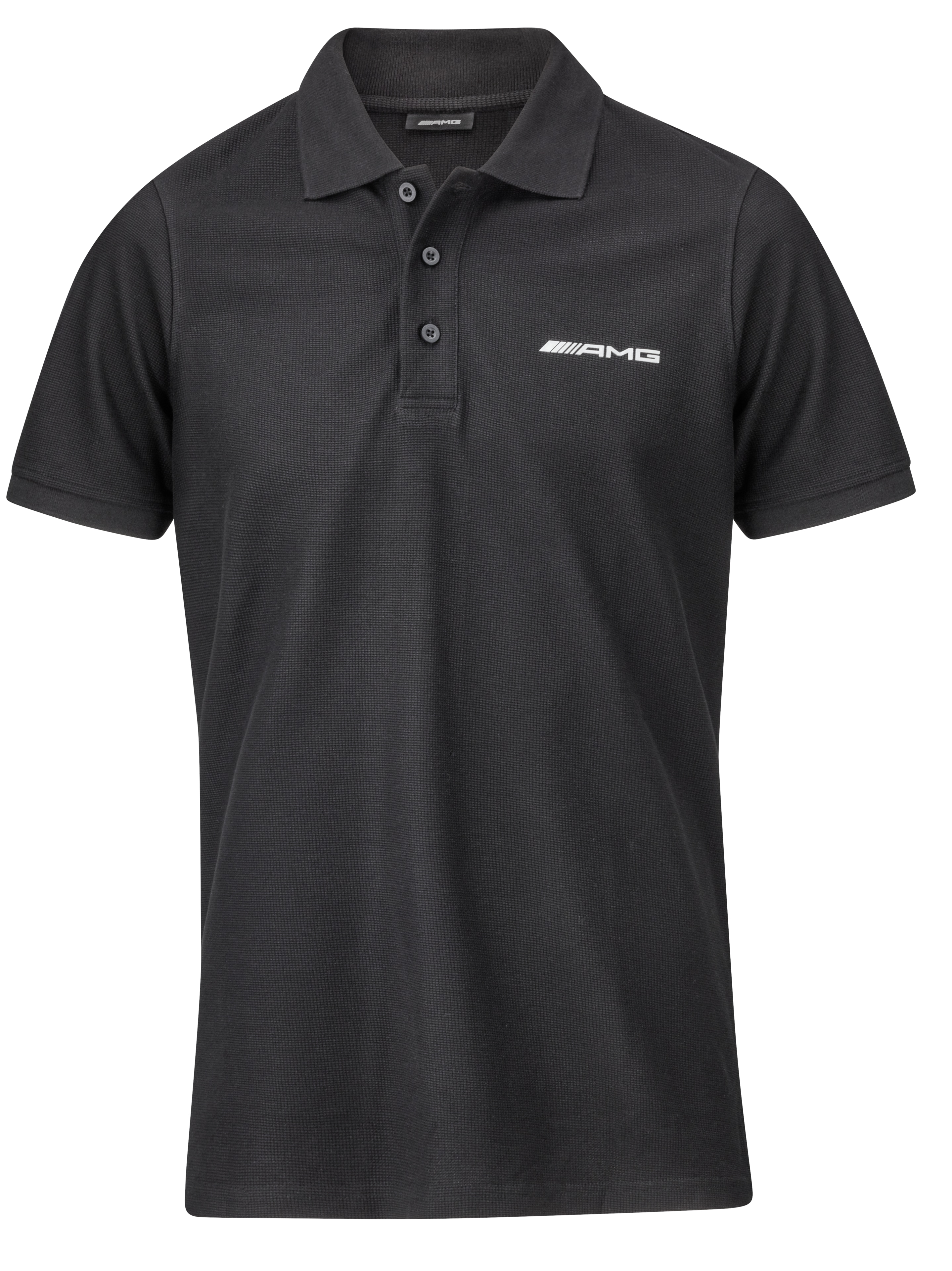 AMG Poloshirt Herren - schwarz, XXL