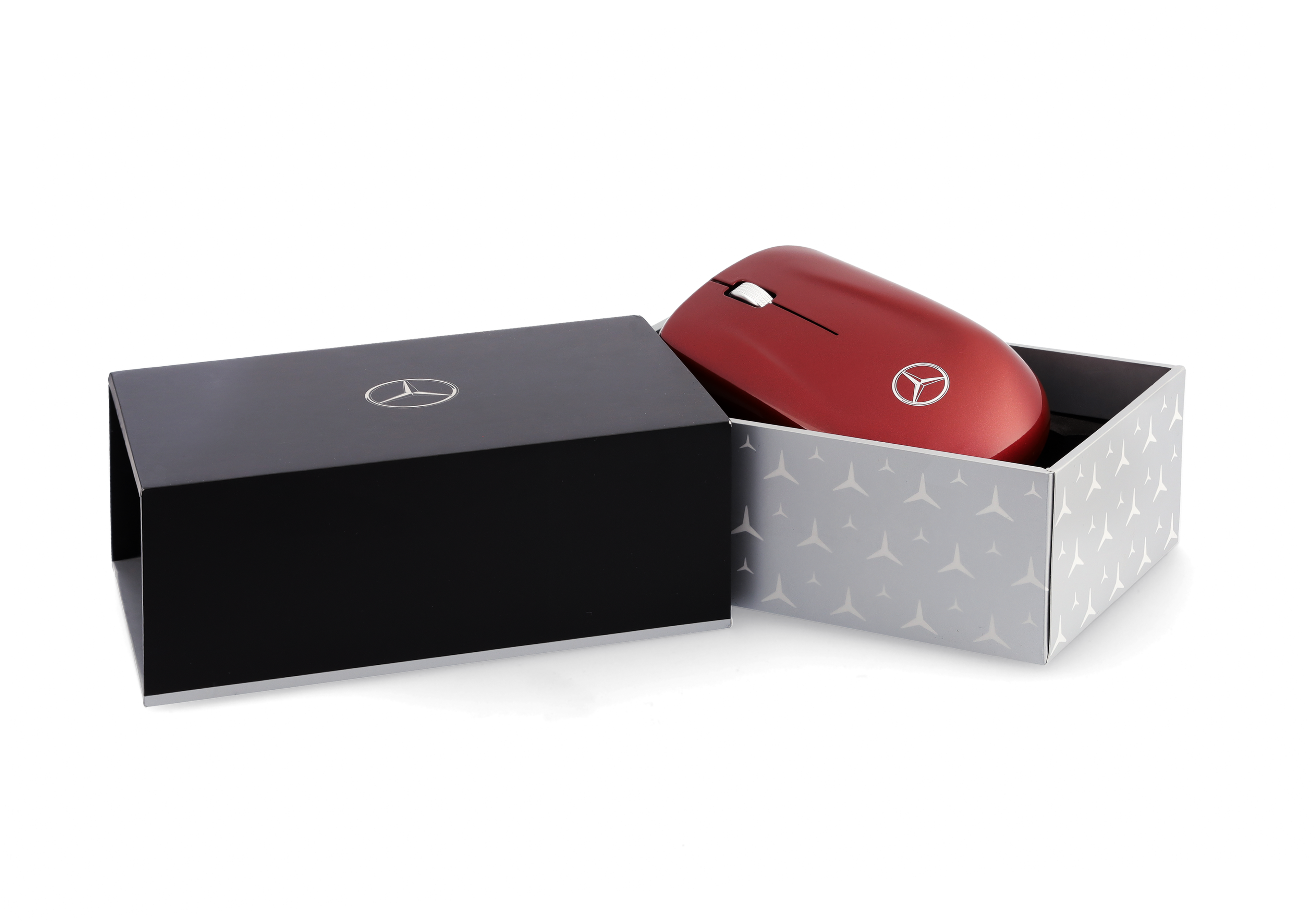 Computermaus - MANUFAKTUR patagonienrot metallic, Kunststoff, ZIS Media GmbH