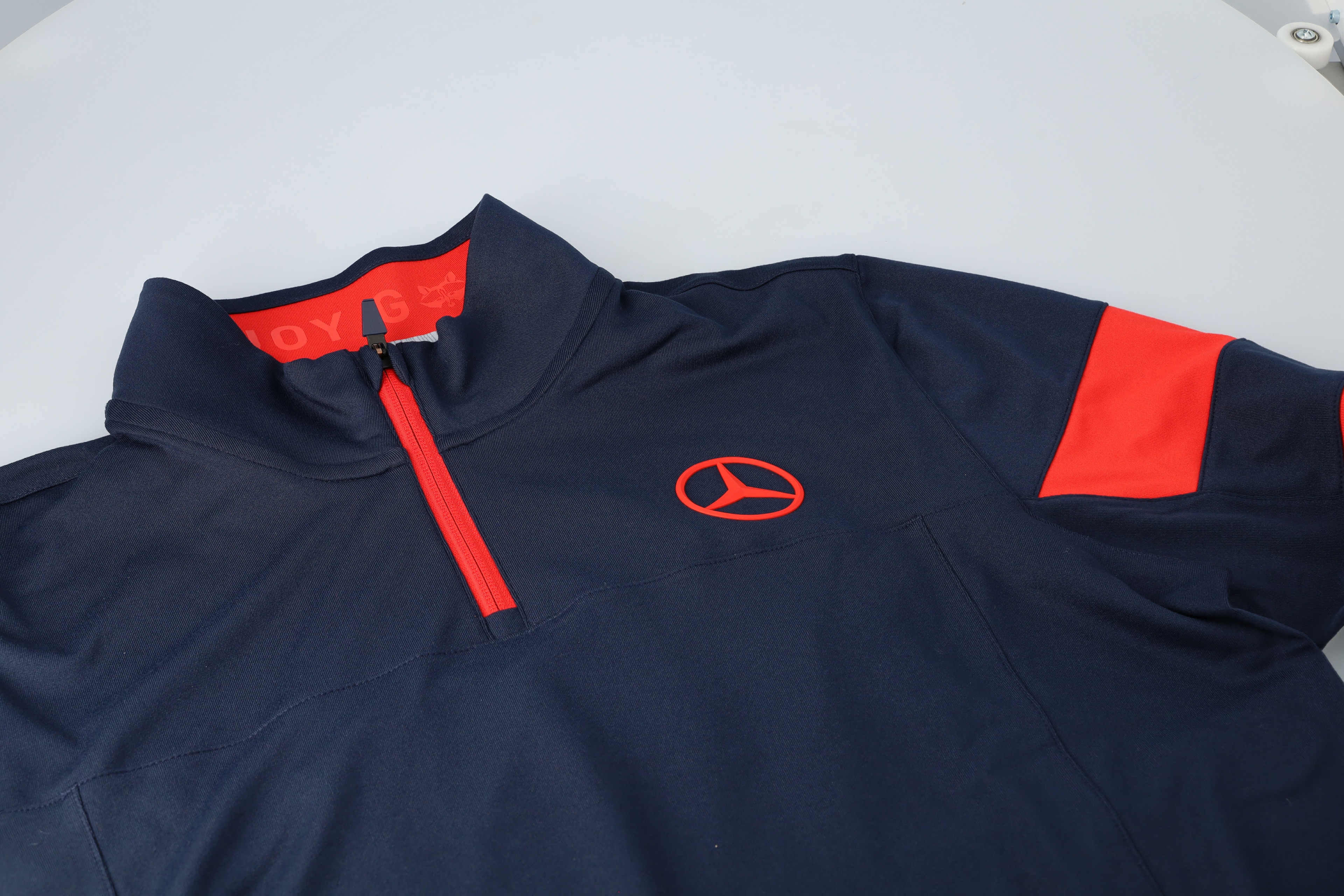 Golf-Sweater Herren - navy / rot, S