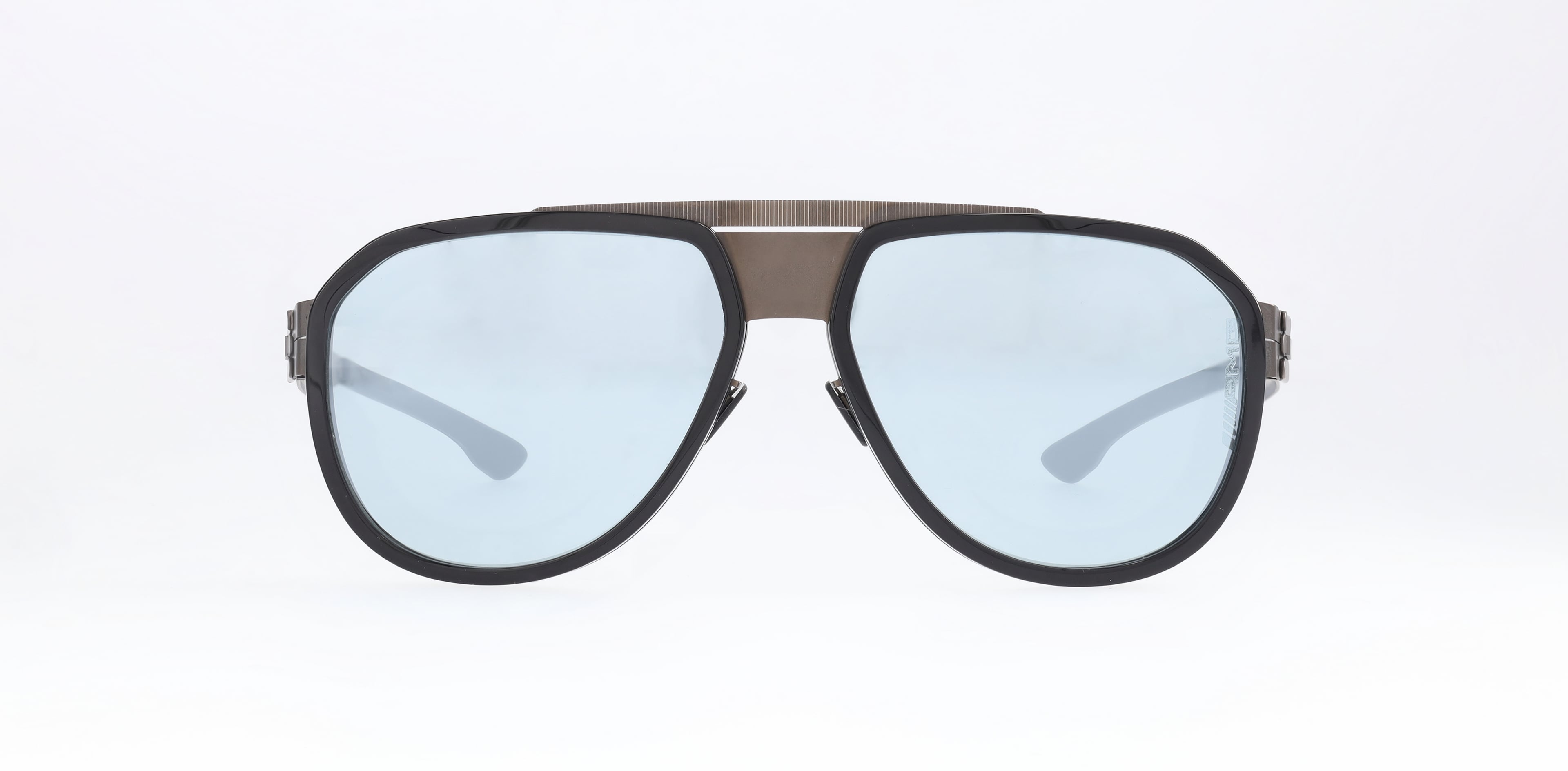 AMG Sonnenbrille, Herren, Business - graphite black, Edelstahl / Acetat, PVD beschichtet, ic! berlin AMG Sonnenbrille, Herren, Business - graphite black, Edelstahl / Acetat, PVD beschichtet, ic! berlin