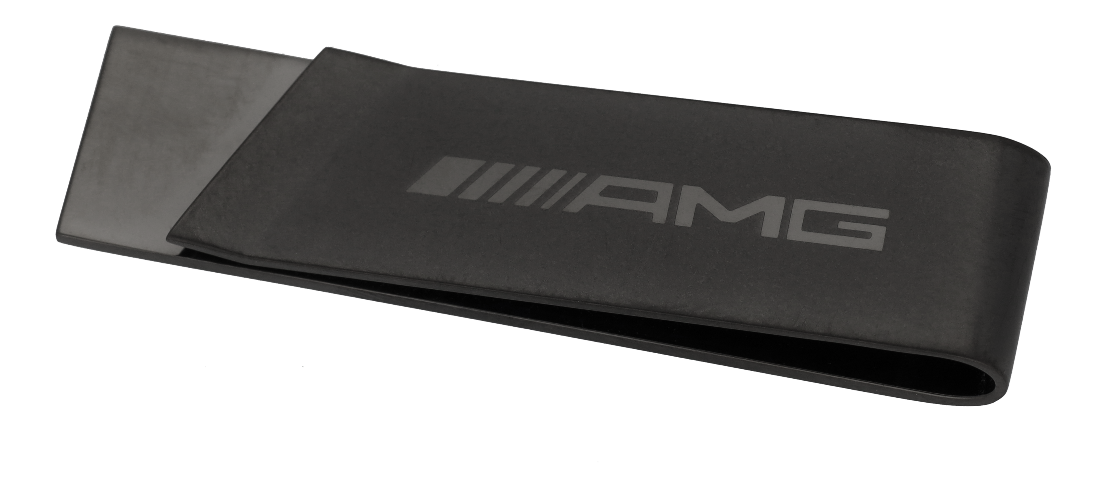 AMG Geldscheinklammer - anthrazit, Edelstahl AMG Geldscheinklammer - anthrazit, Edelstahl