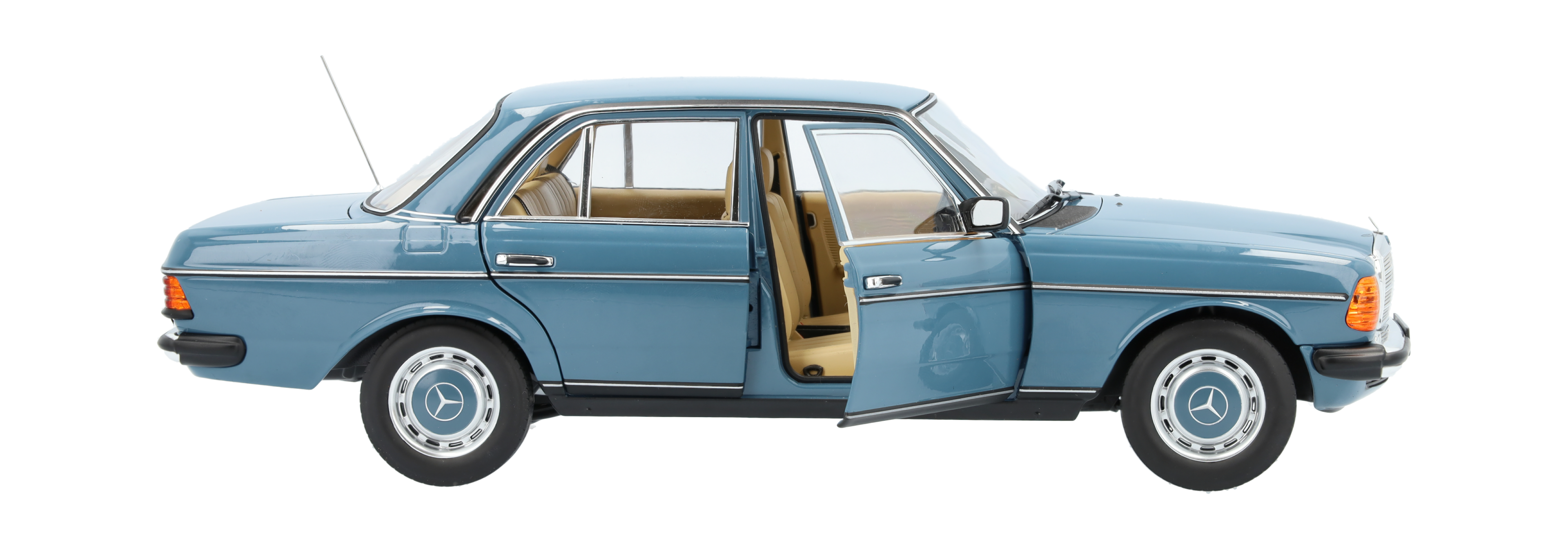 200 W123 (1980-1985) - blau, Norev, 1:18 200 W123 (1980-1985) - blau, Norev, 1:18