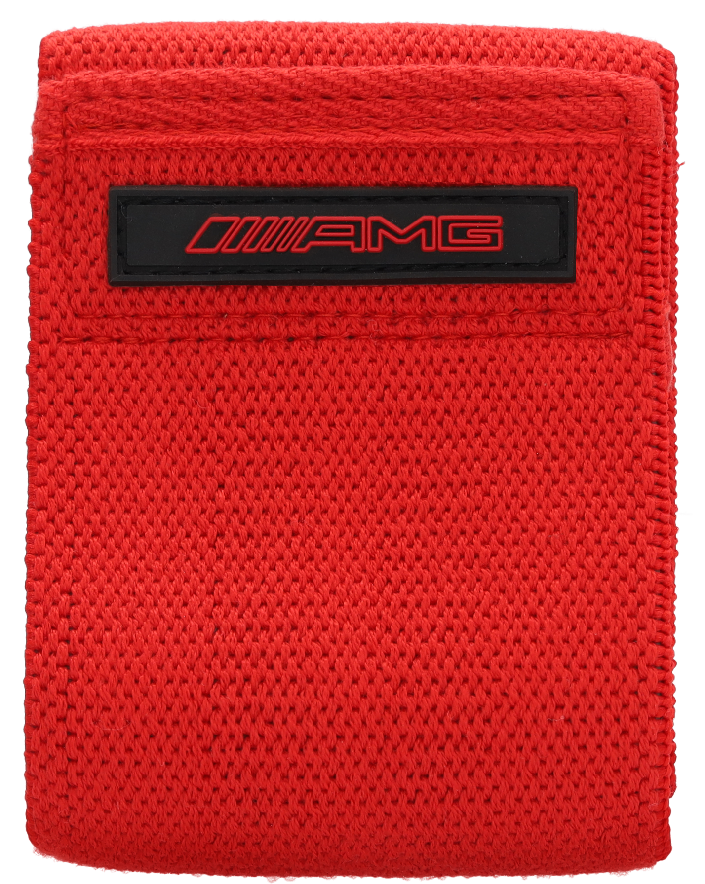 AMG Fitnessbänder, 3er-Set - schwarz / rot / grau, Polyester / Latex