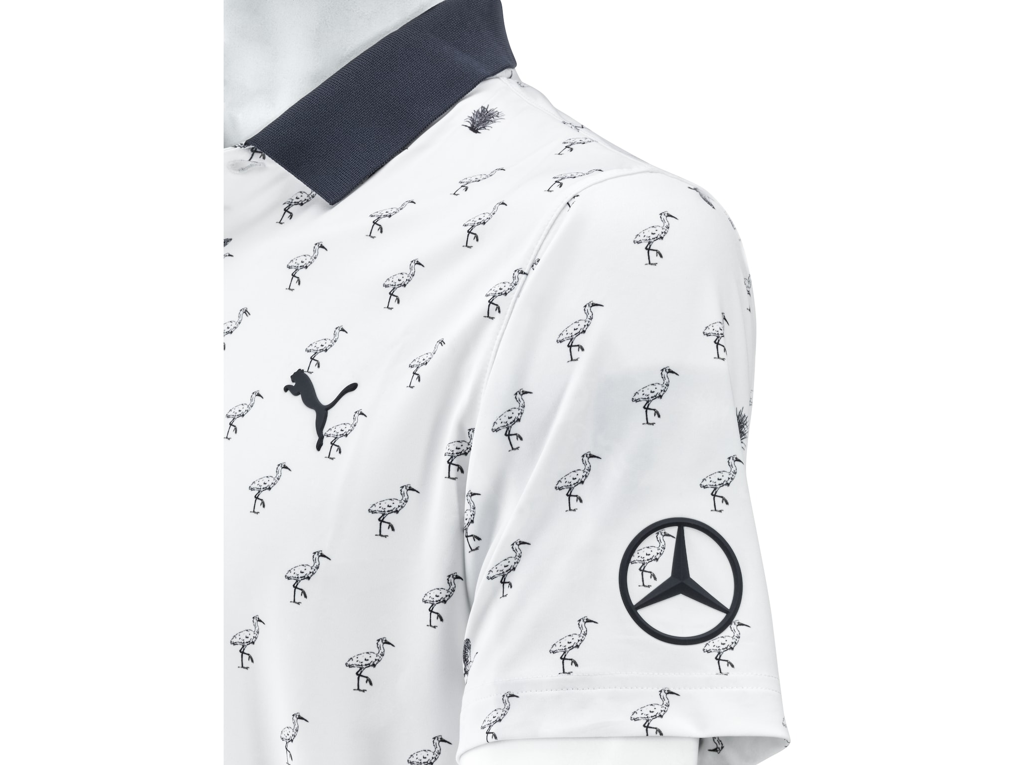 Golf-Poloshirt Herren - weiß, XXL