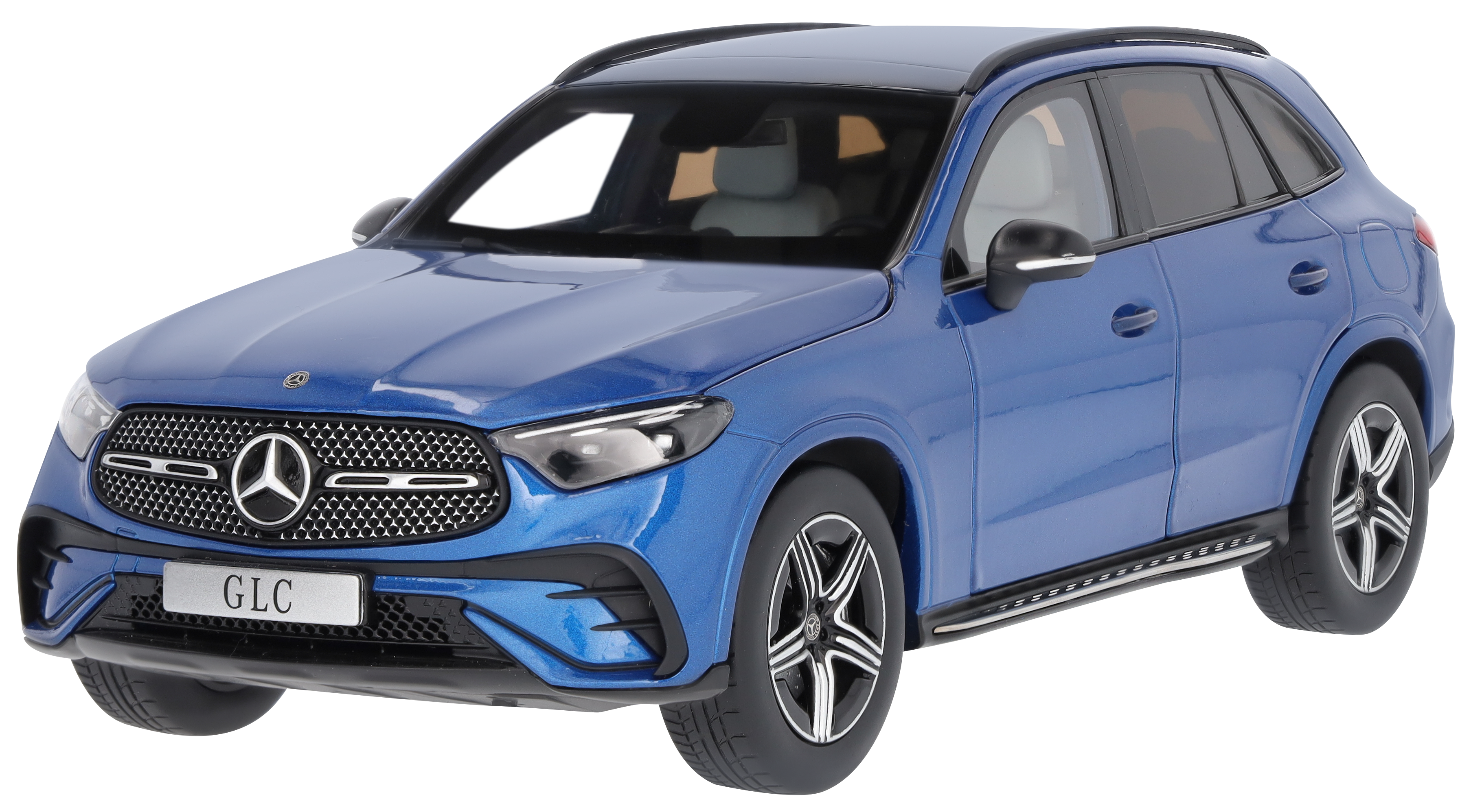 GLC, AMG Line, X254 - spektralblau, iScale, 1:18 GLC, AMG Line, X254 - spektralblau, iScale, 1:18