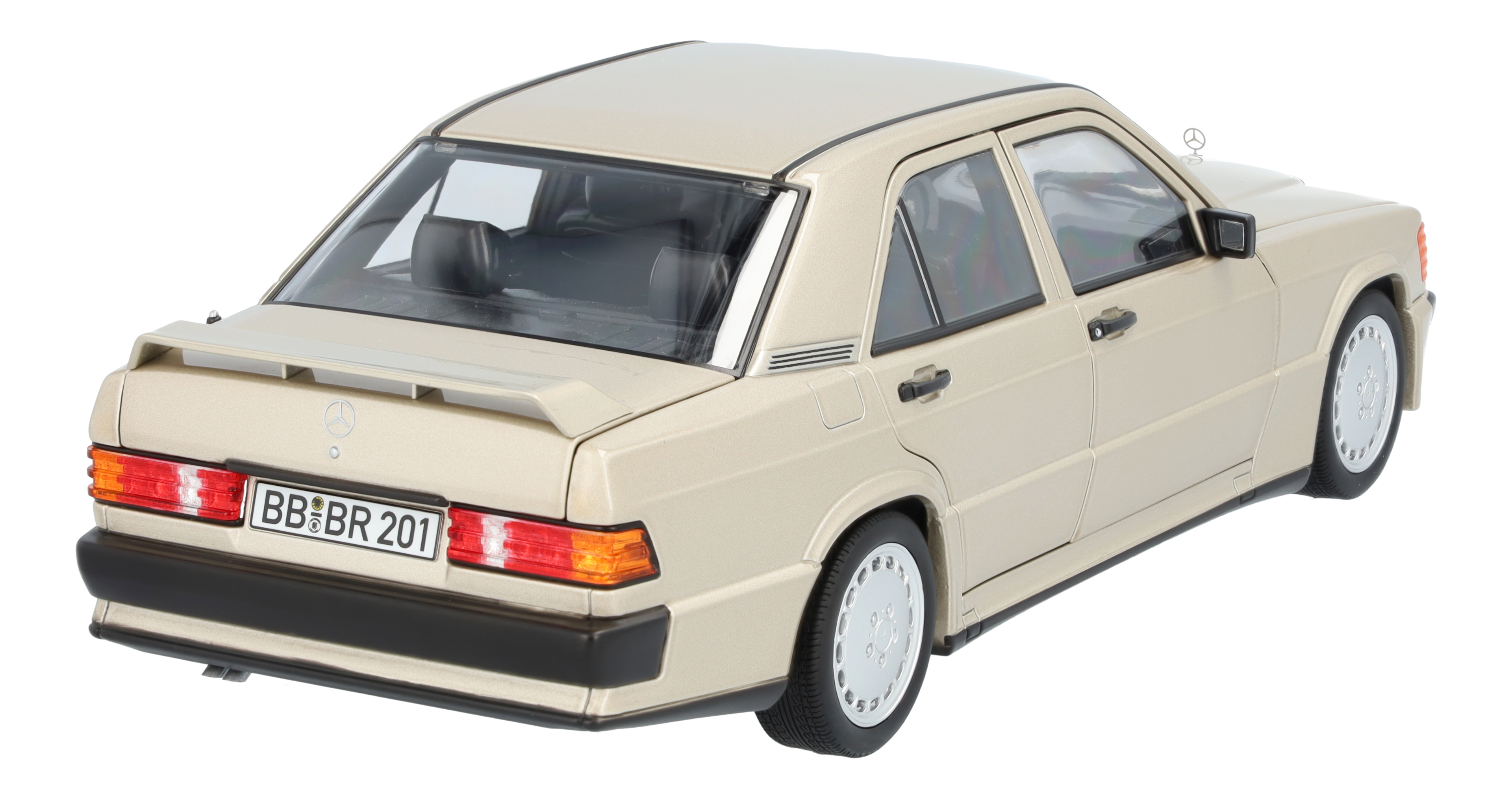 190 E 2.3-16 W 201 (1984-1988) - silberfarben, Norev, 1:18