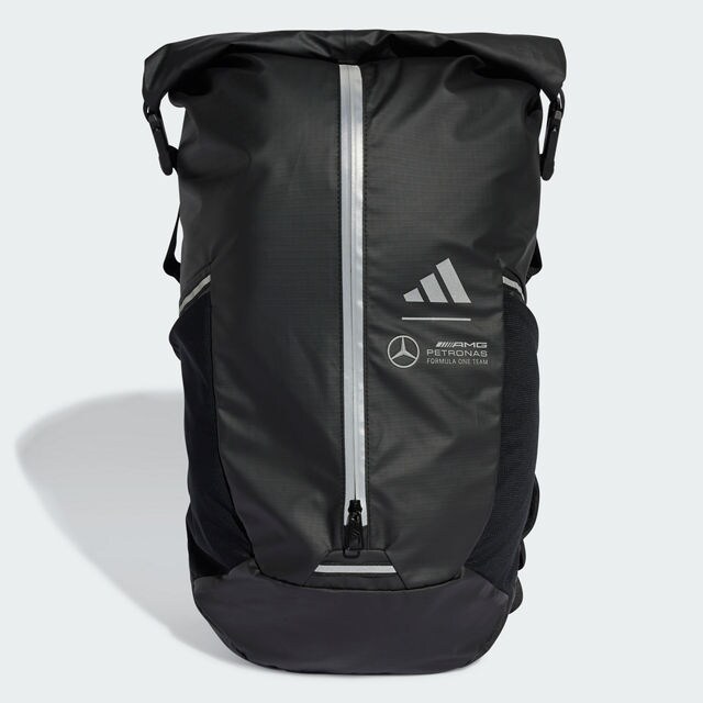 Rucksack, Mercedes-AMG F1 - schwarz, Polyurethan, adidas