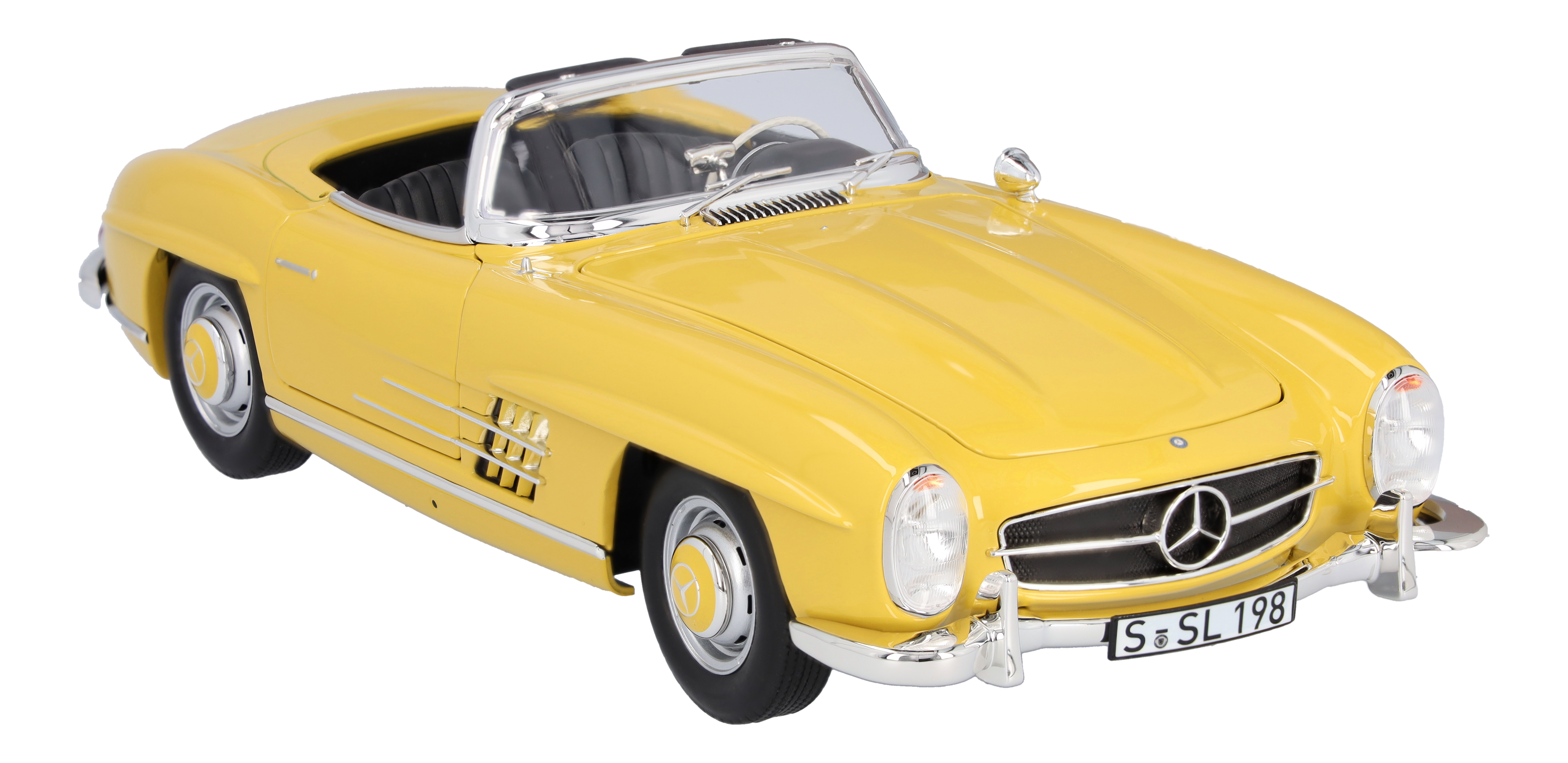 300 SL Roadster W 198 II (1957-1963) - sonnengelb, Norev, 1:18 300 SL Roadster W 198 II (1957-1963) - sonnengelb, Norev, 1:18