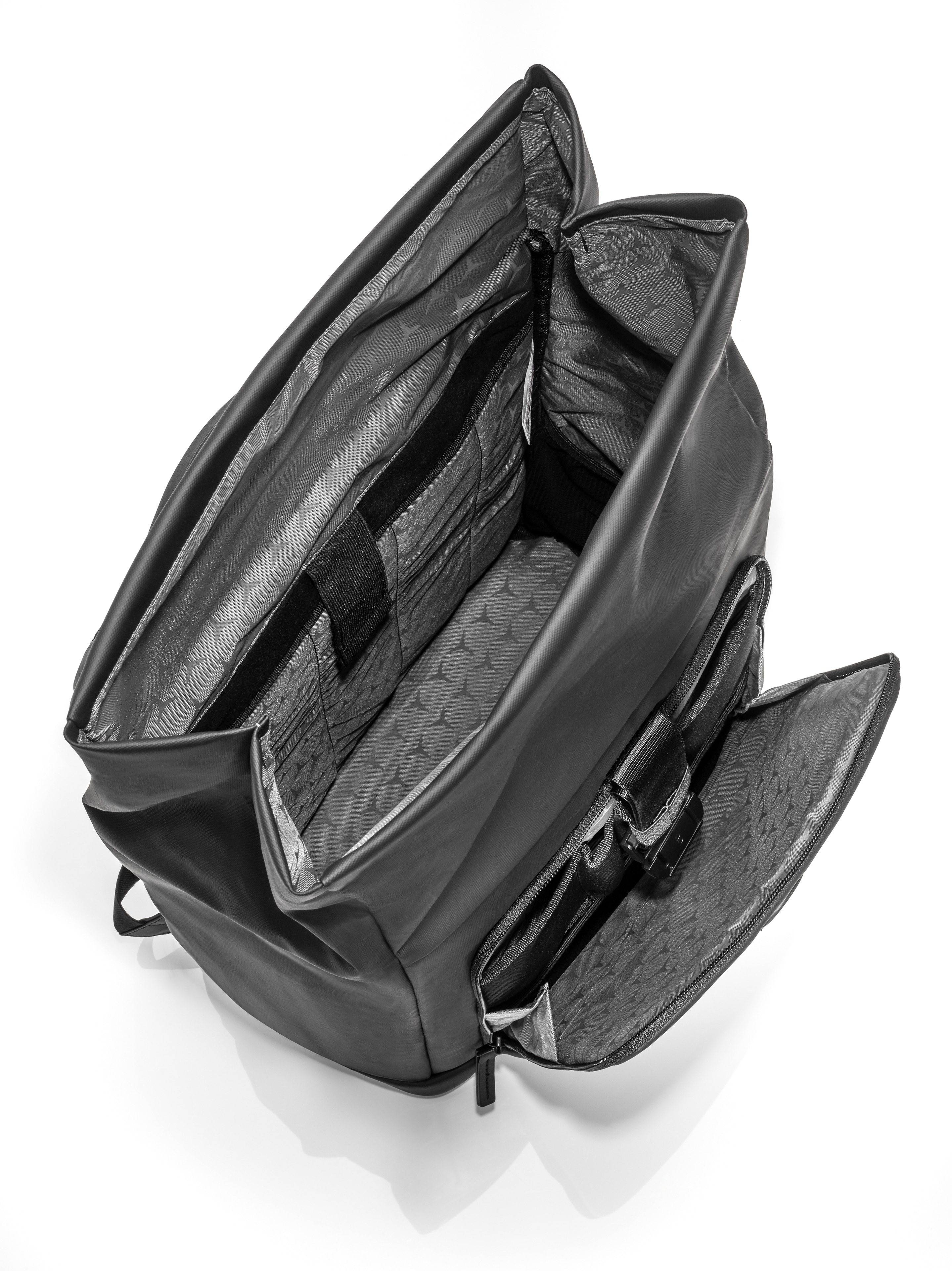 Rucksack, G-Klasse - schwarz, Polyester (recycelt)