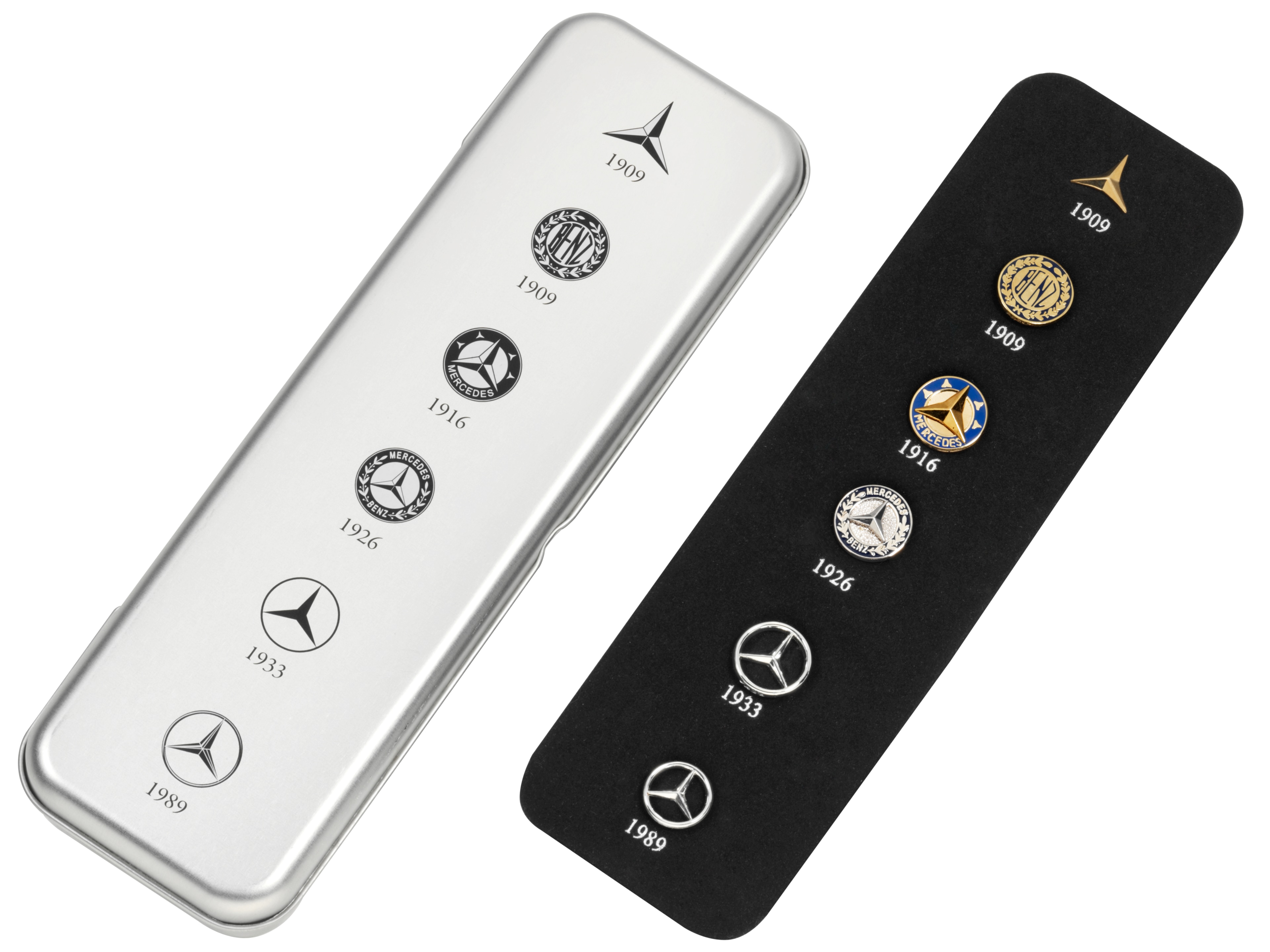 Pins, historische Sterne, 6er-Set - silberfarben, Messing Pins, historische Sterne, 6er-Set - silberfarben, Messing