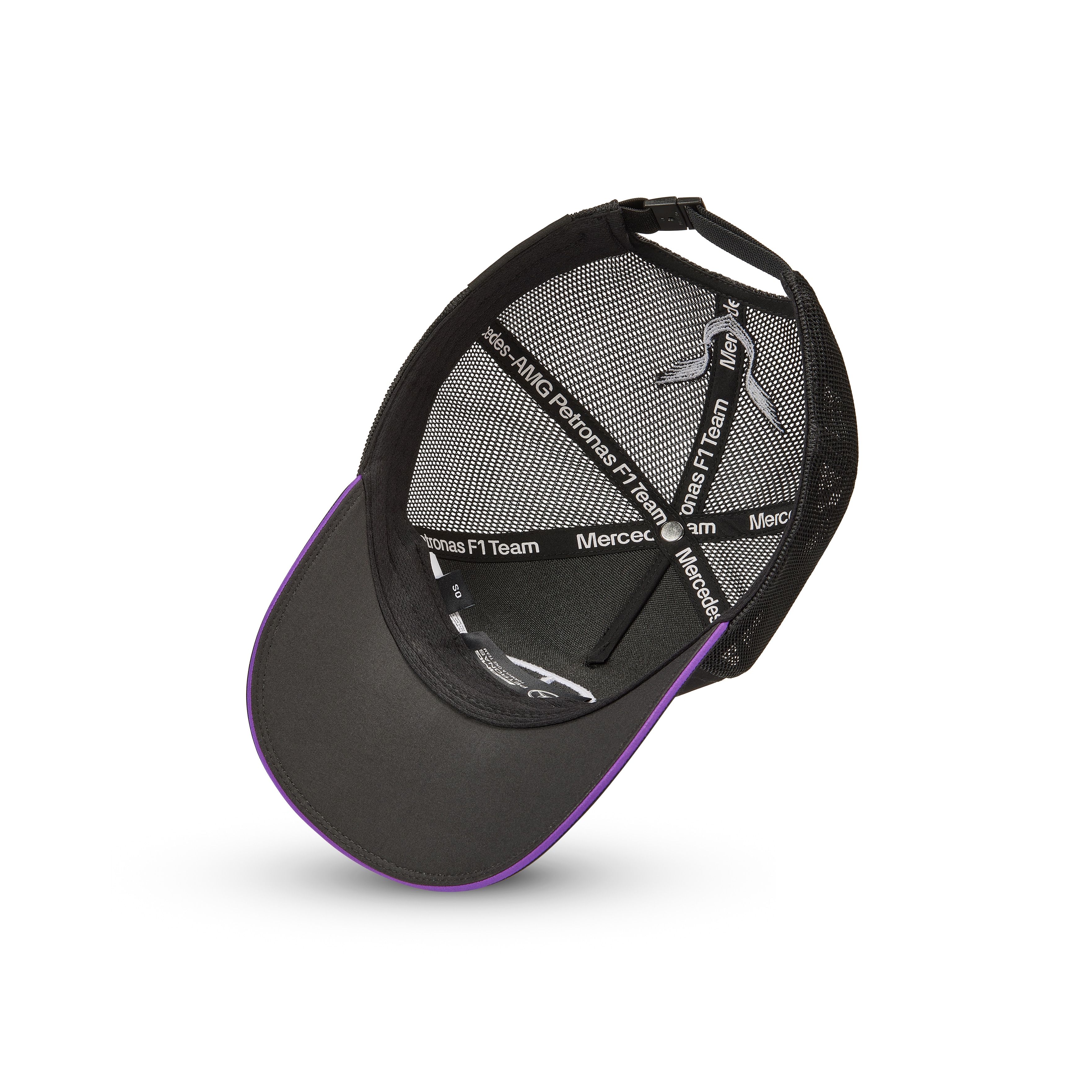 Cap, Lewis Hamilton, Mercedes-AMG F1 - schwarz, Polyester Cap, Lewis Hamilton, Mercedes-AMG F1 - schwarz, Polyester
