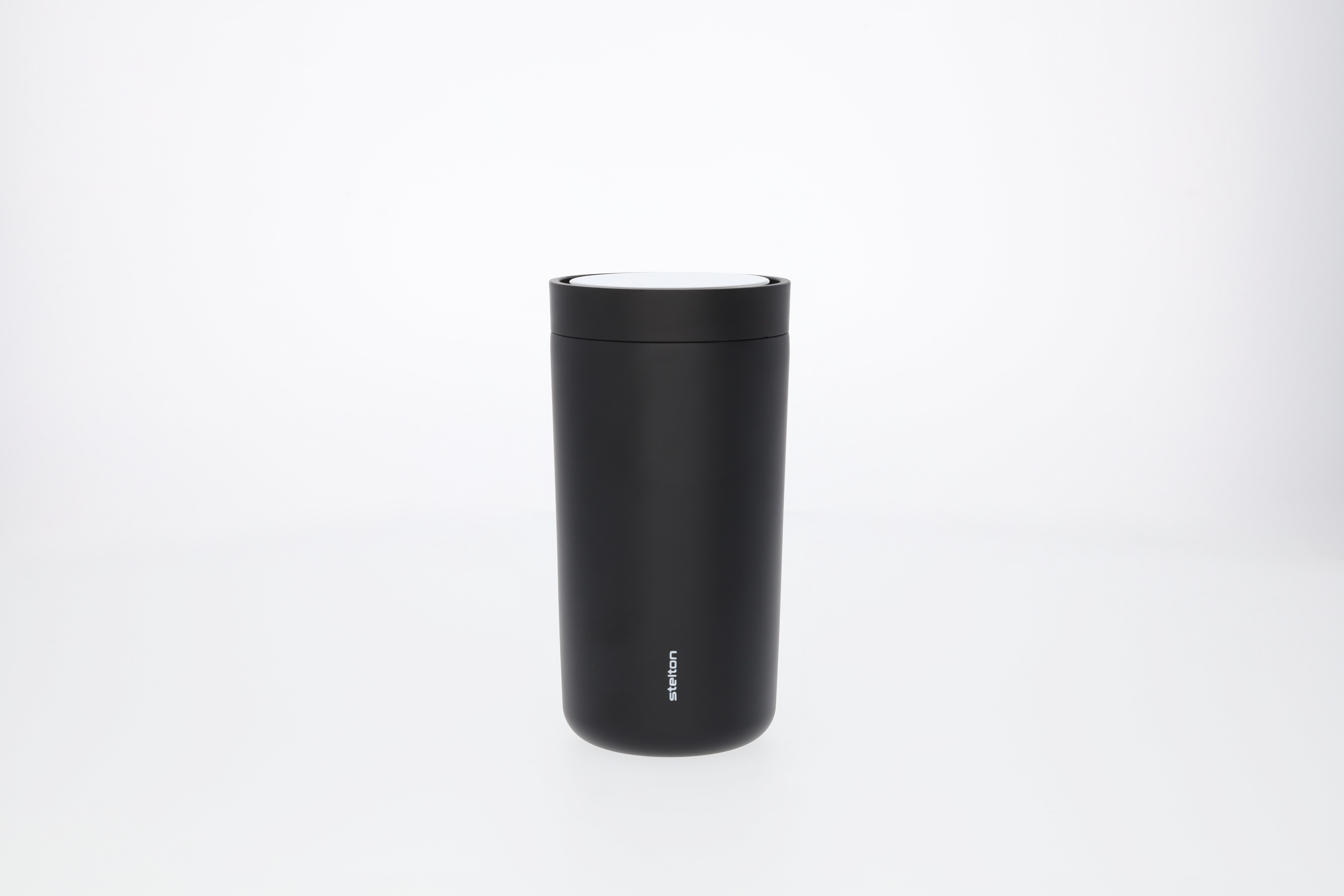 To Go Becher - schwarz, Edelstahl / Polypropylen, Stelton, 200 ml To Go Becher - schwarz, Edelstahl / Polypropylen, Stelton, 200 ml