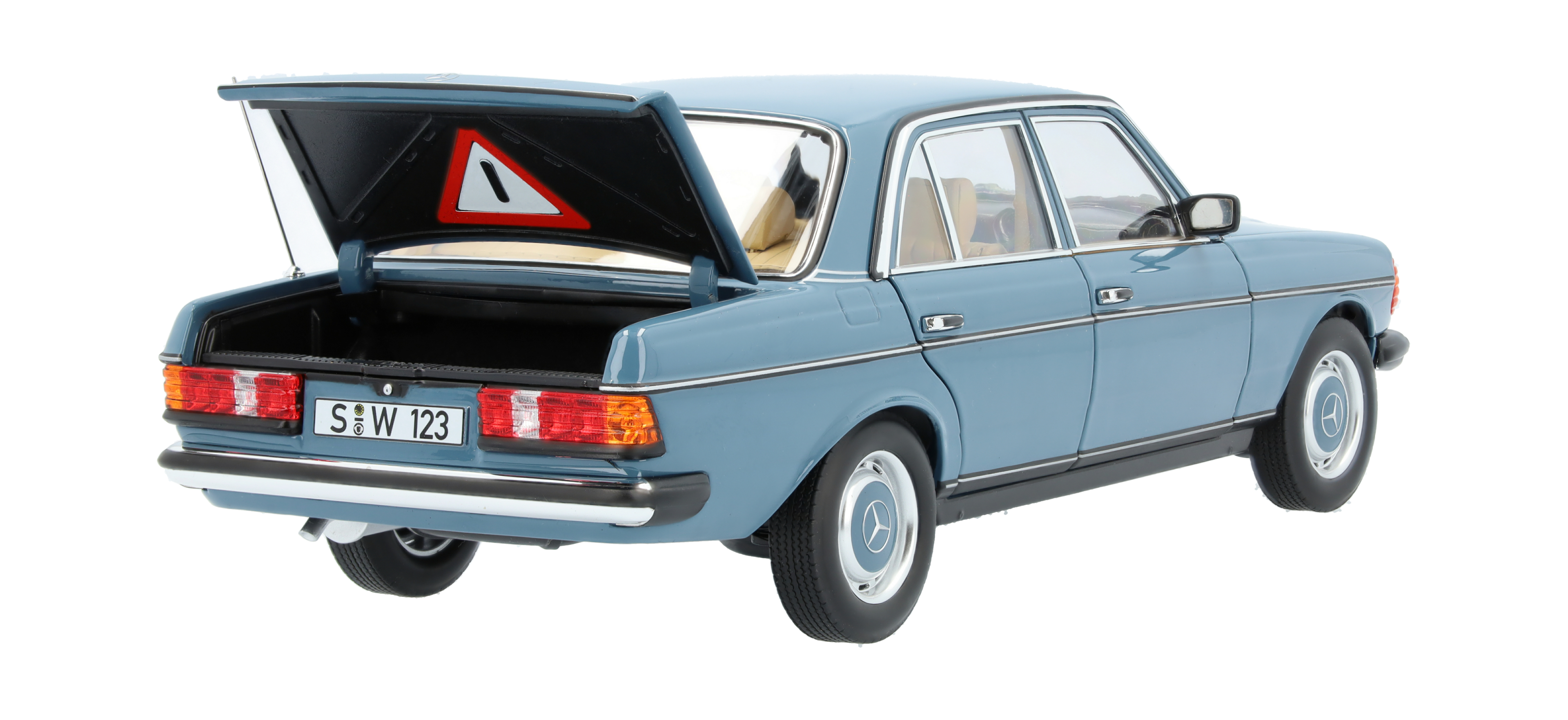 200 W123 (1980-1985) - blau, Norev, 1:18