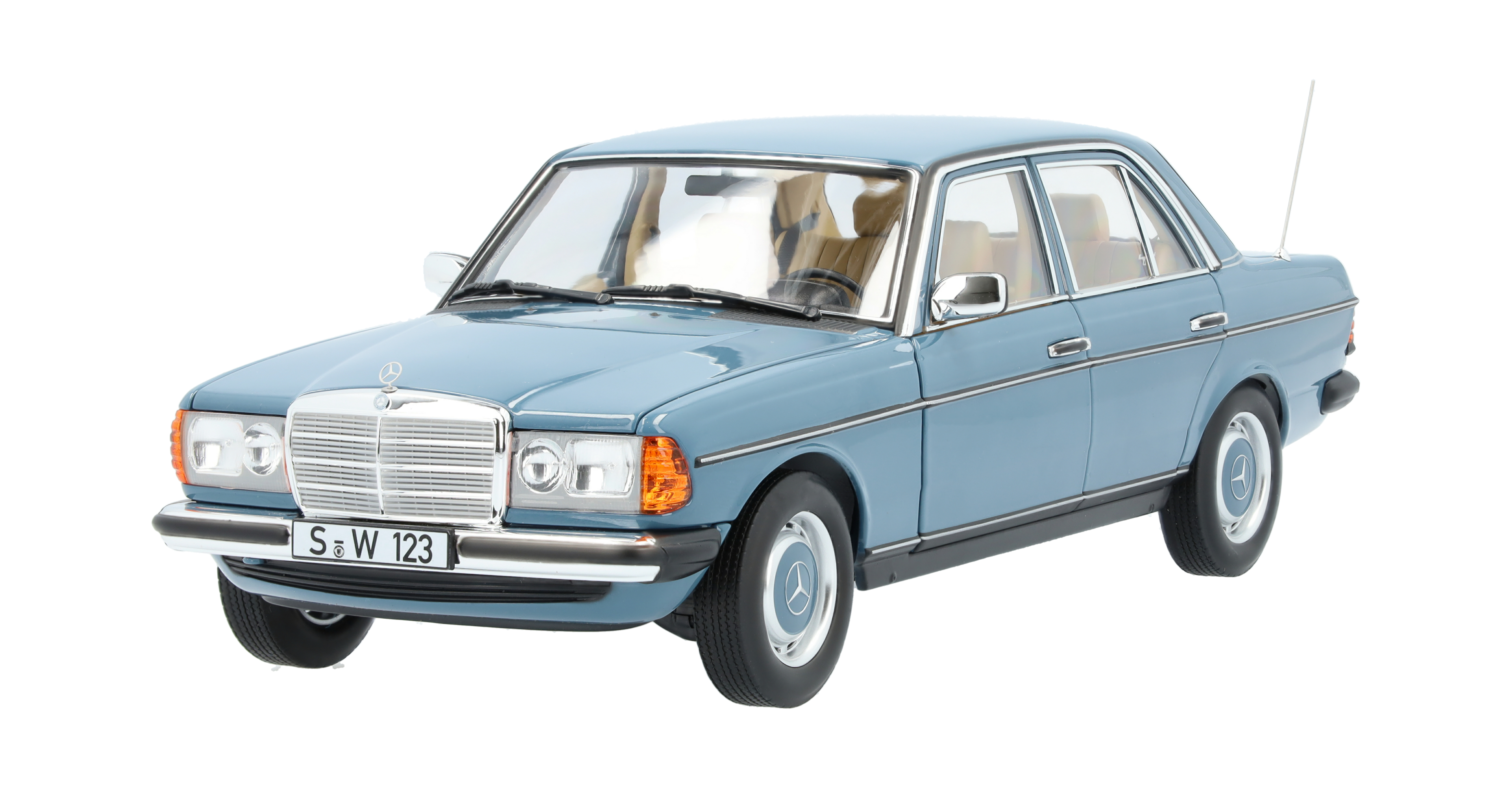 200 W123 (1980-1985) - blau, Norev, 1:18